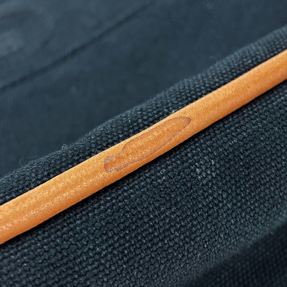 Hermes Hermes Canvas Bolide Pouch Black Canvas Vanity Bag - Picture 5 of 14